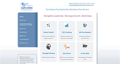 Desktop Screenshot of capehornstrategies.com